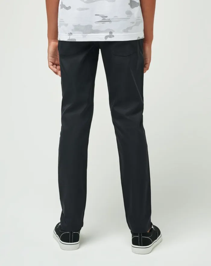 Youth Youth Bottoms TravisMathew OPEN TO CLOSE YOUTH PANT Black