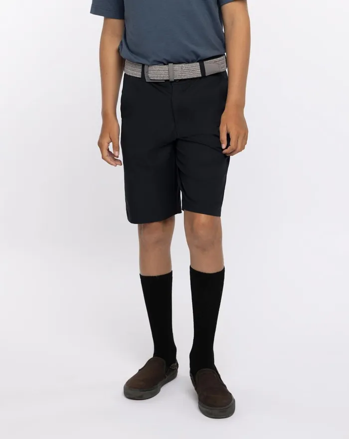 Youth Youth Bottoms TravisMathew STARNES YOUTH SHORT Black