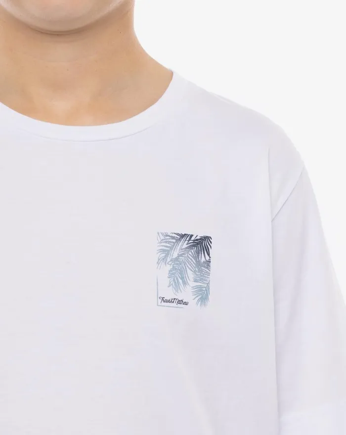 Youth Youth Tops TravisMathew COAST CRUISER YOUTH TEE White