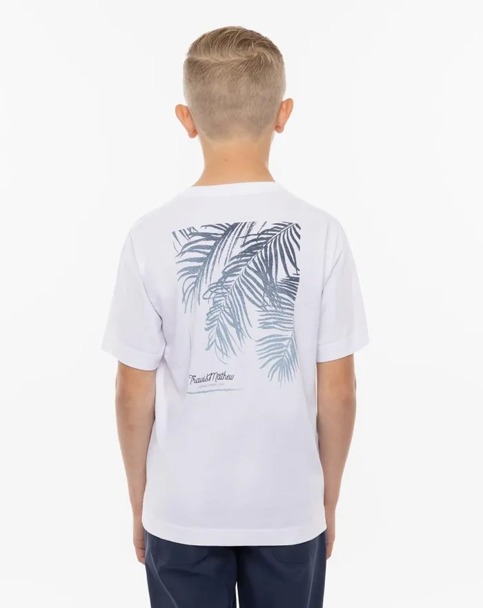 Youth Youth Tops TravisMathew COAST CRUISER YOUTH TEE White