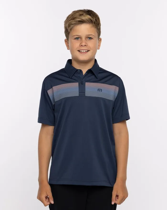 Youth Youth Tops TravisMathew EXTRA ALOE YOUTH POLO Dress Blues