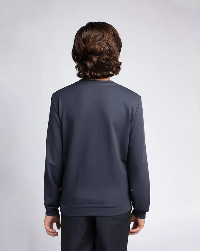Youth Youth Tops TravisMathew FINK YOUTH CREWNECK Blue Nightsvintage Indigo