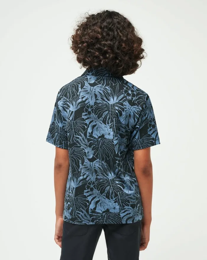 Youth Youth Tops TravisMathew MAINLANDERS YOUTH POLO Black