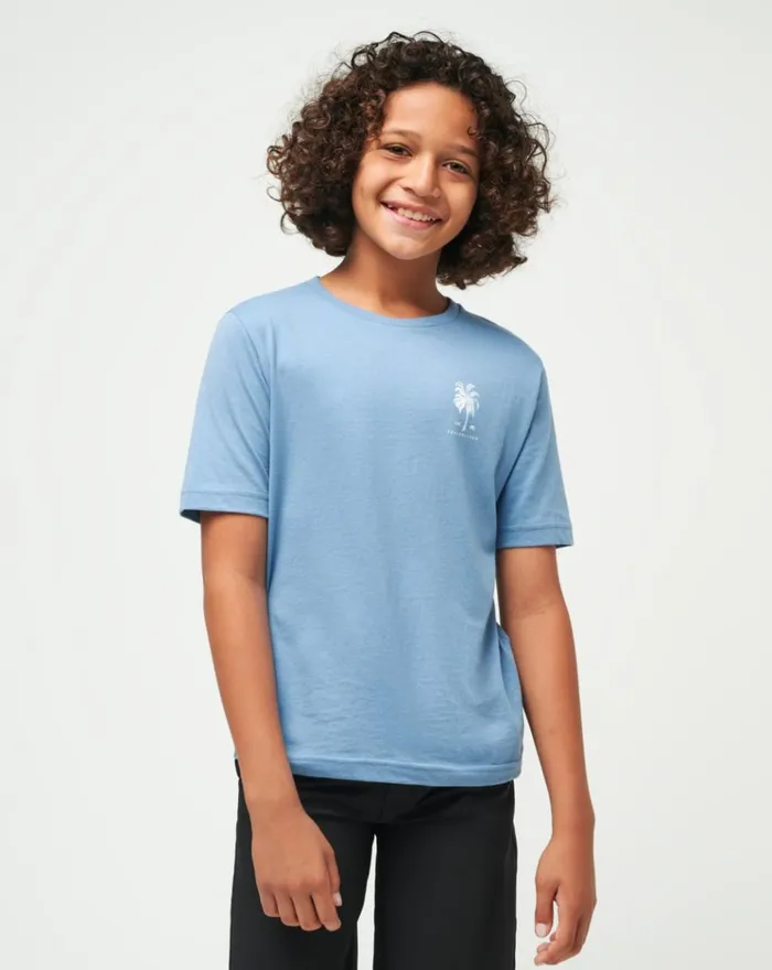 Youth Youth Tops TravisMathew PALM GRASS YOUTH TEE Coronet