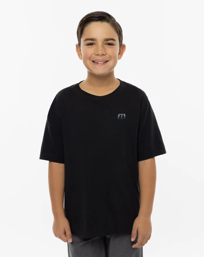 Youth Youth Tops TravisMathew PROBLEM FREE YOUTH TEE Black