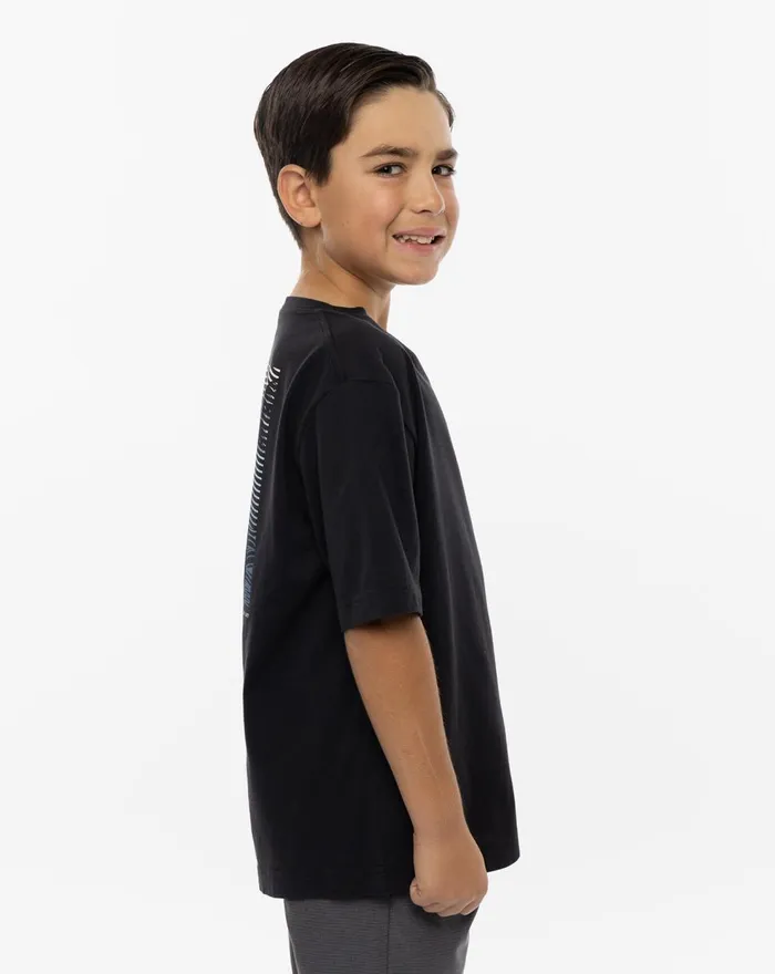 Youth Youth Tops TravisMathew PROBLEM FREE YOUTH TEE Black