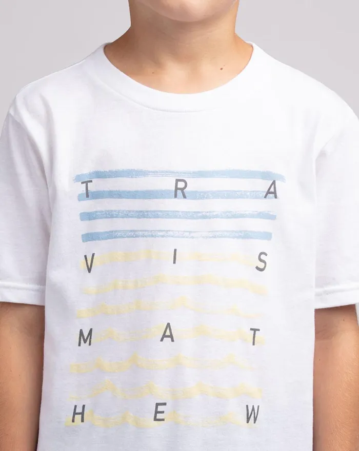 Youth Youth Tops TravisMathew RACE HORSE YOUTH TEE White