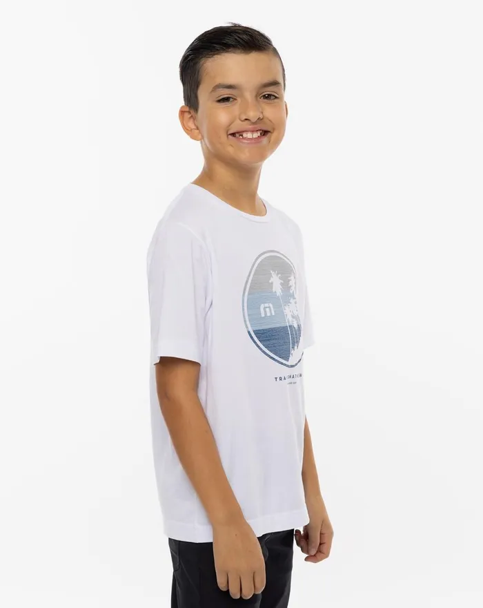 Youth Youth Tops TravisMathew SEAFOAM YOUTH TEE White