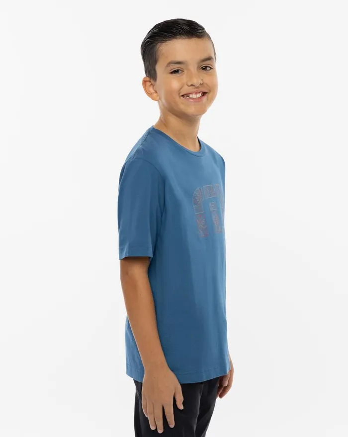 Youth Youth Tops TravisMathew SHARK WATCHER YOUTH TEE Mid Blue