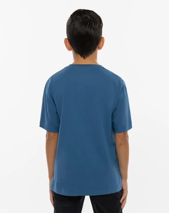 Youth Youth Tops TravisMathew SHARK WATCHER YOUTH TEE Mid Blue