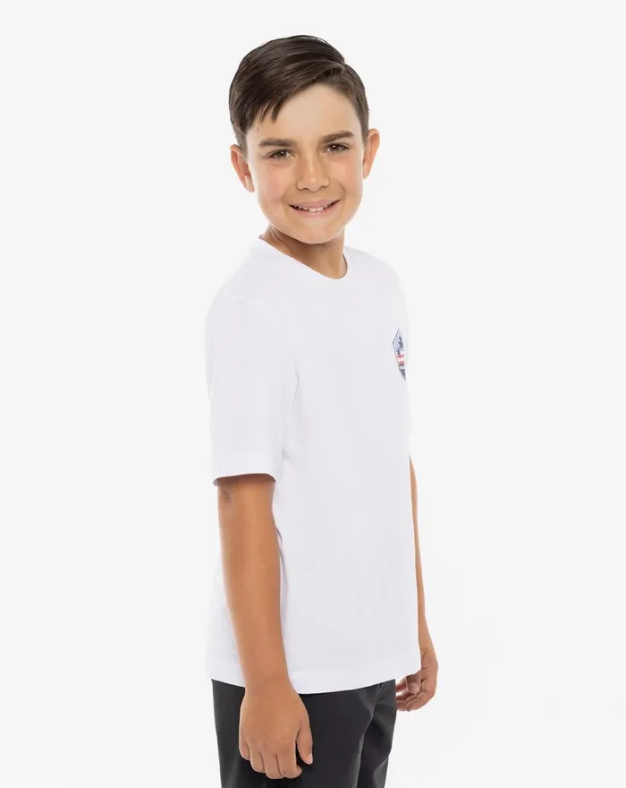Youth Youth Tops TravisMathew SKY ROCKET YOUTH TEE White