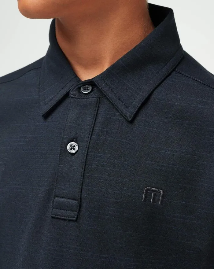 Youth Youth Tops TravisMathew THE HEATER YOUTH POLO Black